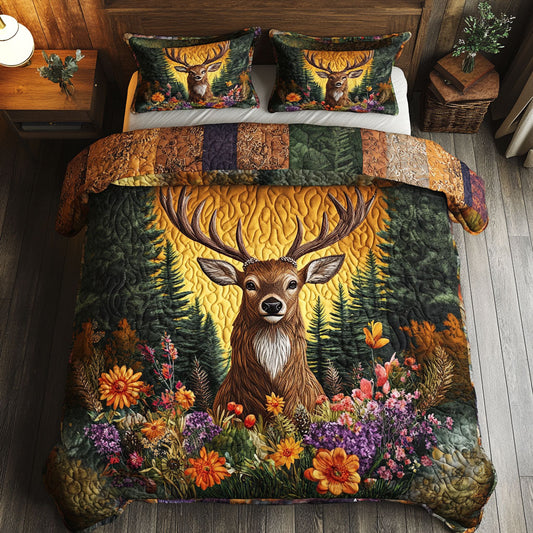 Woodland Majestic Deer WJ1904042CL Duvet Cover Set