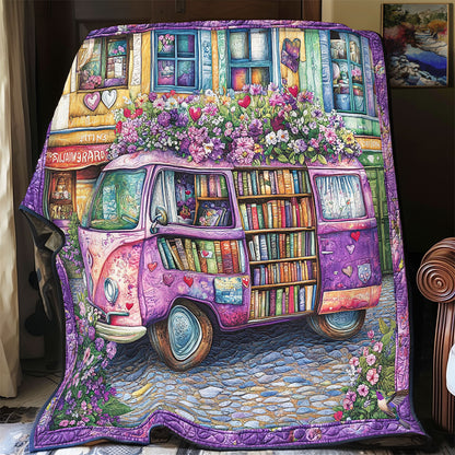 Purple Book Van WY2712051CL Quilt