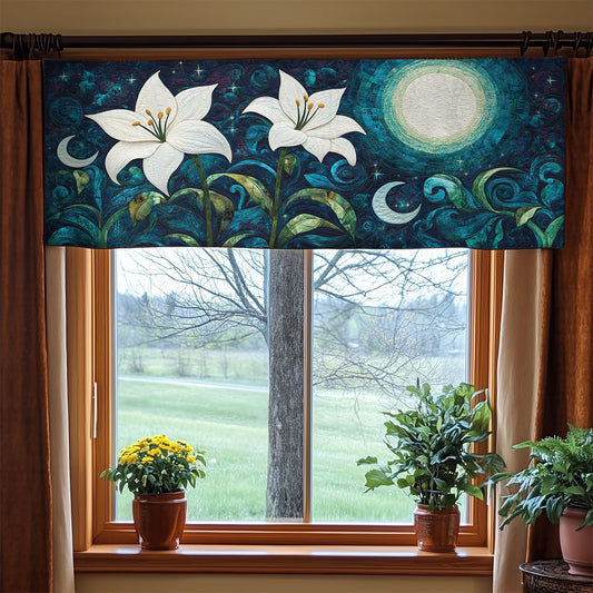 Flower Lily WX2205029CL Quilted Valance
