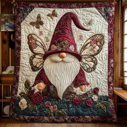 Butterfly Gnome WY3112002CL Quilt