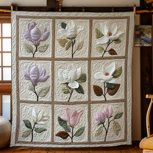Magnolia Flower CW2905562CL Quilt