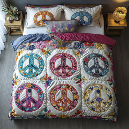 Hippie Peace WN2208068CL Duvet Cover Set