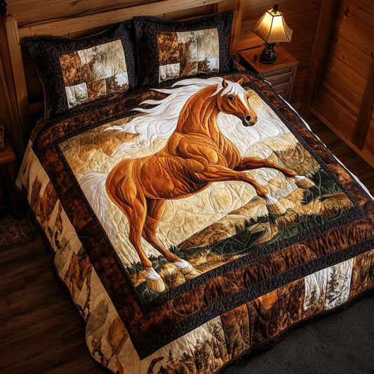 Galloping Horse WJ3107033CL Duvet Cover Set