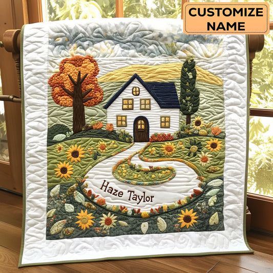 Country Lane WN3107021CL Personalized Baby Quilt
