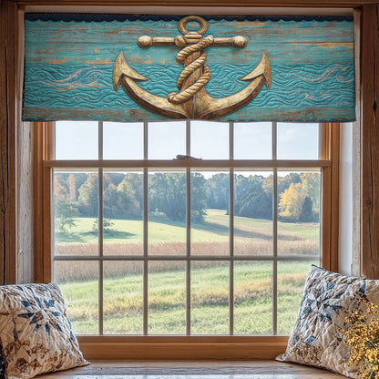 Vintage Anchor WX2205054CL Quilted Valance