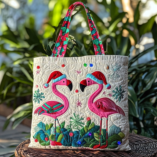 Flamingo Starfall WN0210040CL Quilted Tote Bag