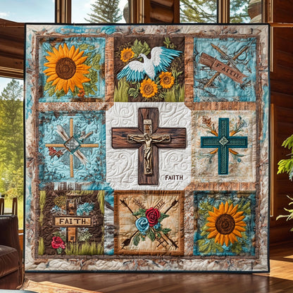 Sacred Dawn Cross WN2108105CL Quilt