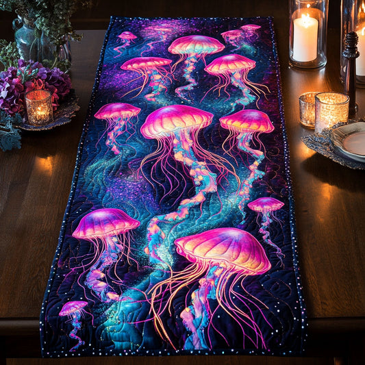 Jellyfish CW1805038CL Quilted Table Runner
