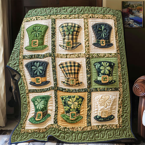 St Patrick Hat WY0801058CL  Quilt