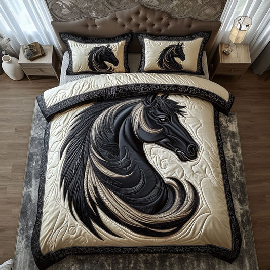 Majestic Black Horse DH0410049CL Duvet Cover Set