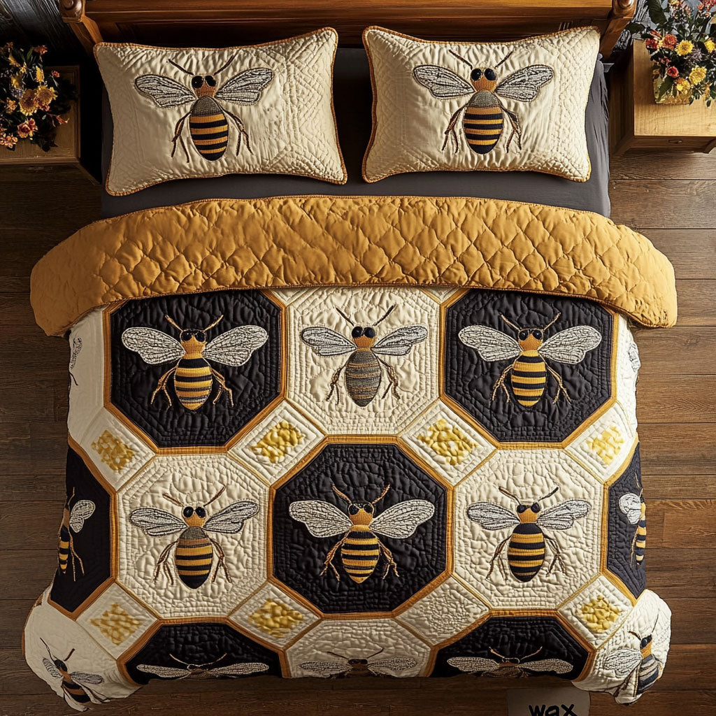 Honey Hive CP1511023CL Duvet Cover Set