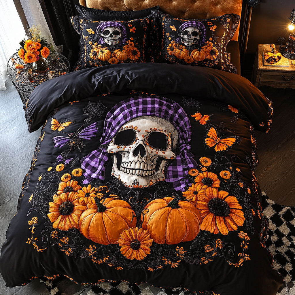 Moon Kiss Skull WN1308077CL Duvet Cover Set