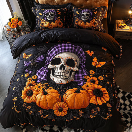 Moon Kiss Skull WN1308077CL Duvet Cover Set
