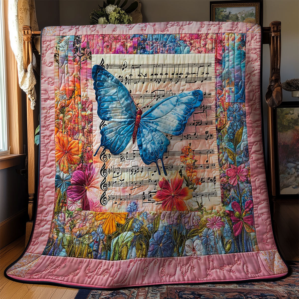 Fluttering Butterfly Dreams WN2403035CL Quilt