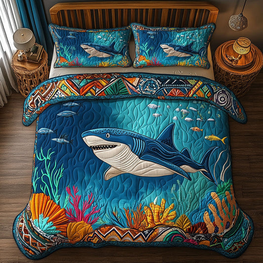 Whimsical Shark WJ2104050CL Quilt