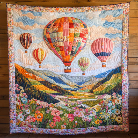 Bloom Patchwork Balloon CW2207002CL Quilt