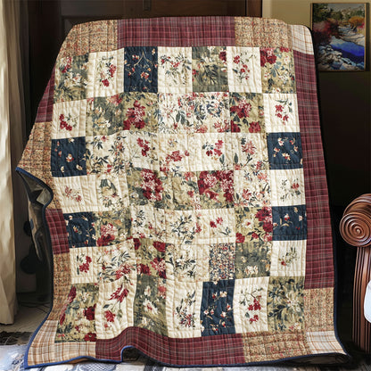 Flowers WY1302017CL Quilt