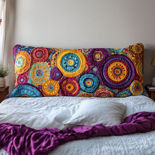 Boho Circle Harmony KL3012015CL Quilted Headboard Slipcover