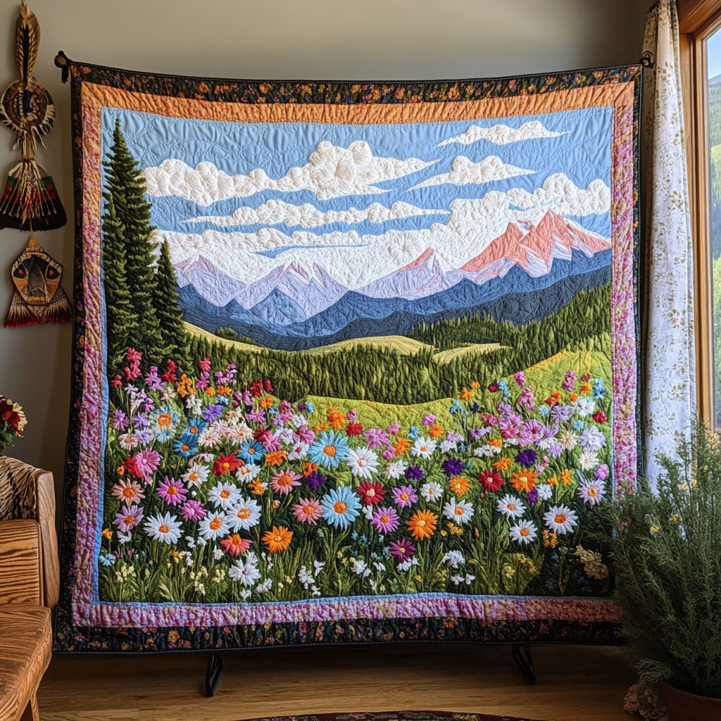 Highland Blossoms WY0804026CL Quilt