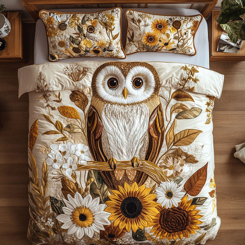 Owl And Flower CQ2605036CL Duvet Cover Set