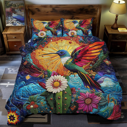 Cactus Hummingbird WY1312036CL Duvet Cover Set