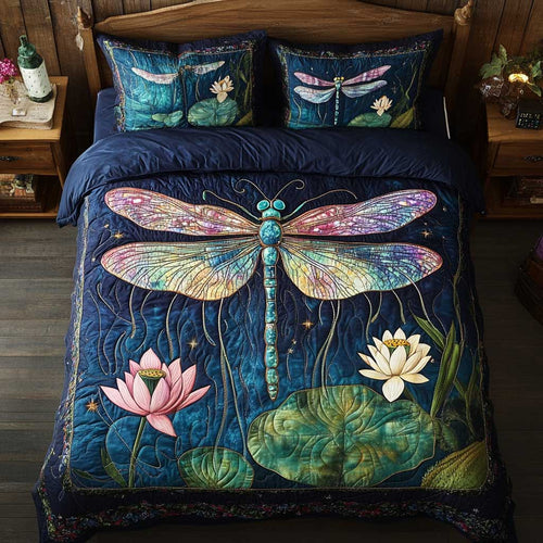 Celestial Lotus Dragonfly WP1401012CL Duvet Cover Set