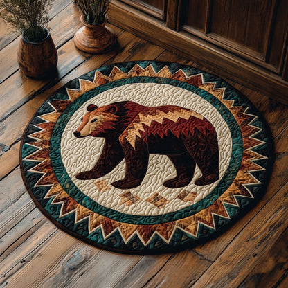 Echoes Of The Wild CP0907037CL Quilted Round Mat