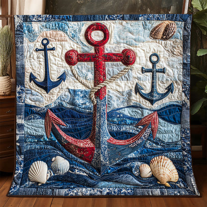 Nautical Anchor WJ1104005CL Quilt