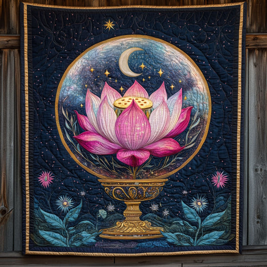 Moonlight Lotus Glow WP2605022CL Quilt