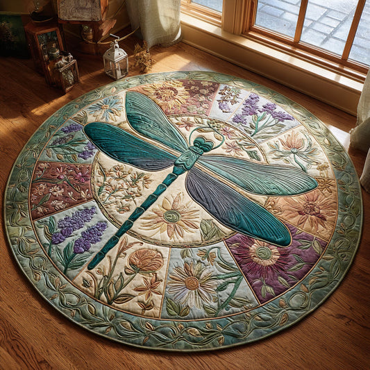 Wings of Serenity CW0509010CL Quilted Round Mat