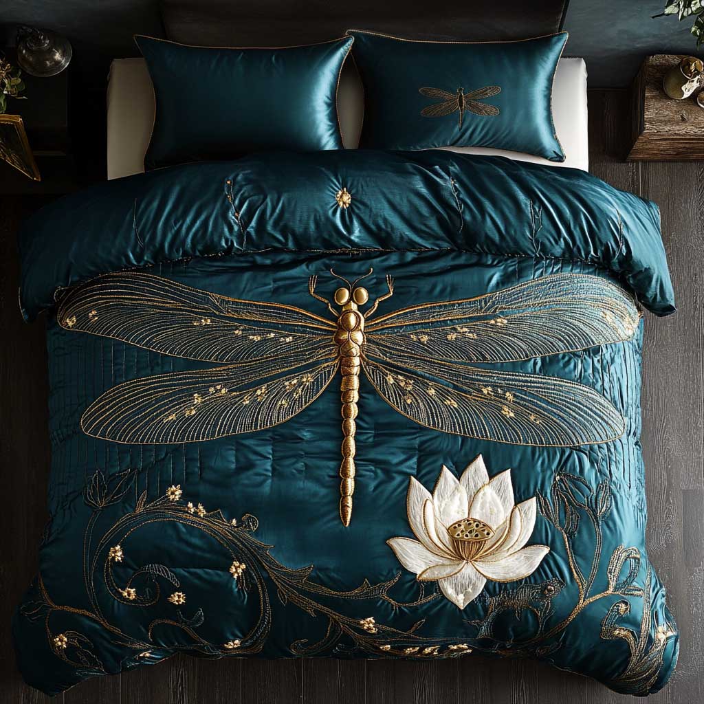 Dragonfly Elegance WN2402003CL Duvet Cover Set