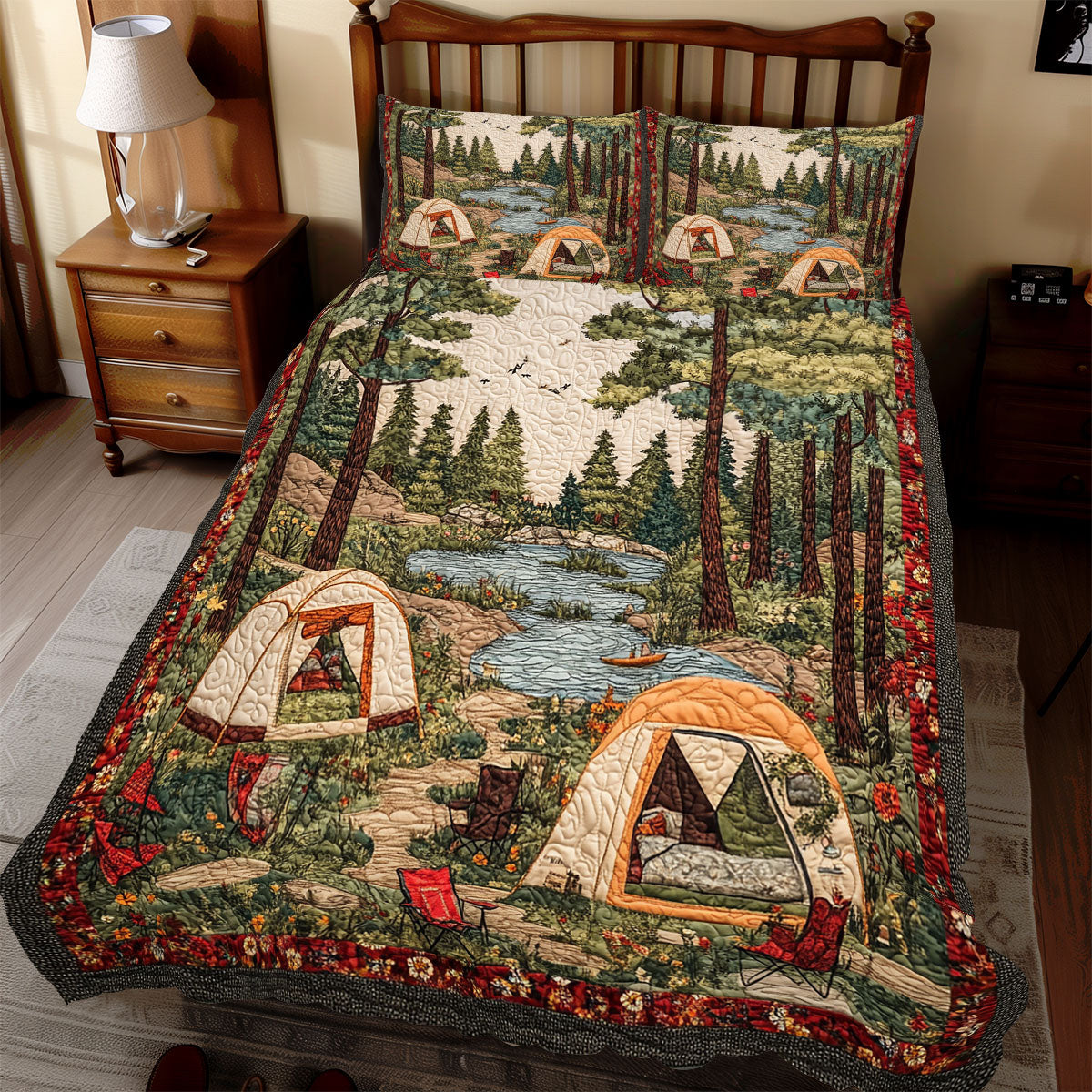 Camping Forest WX2211054CL Duvet Cover Set