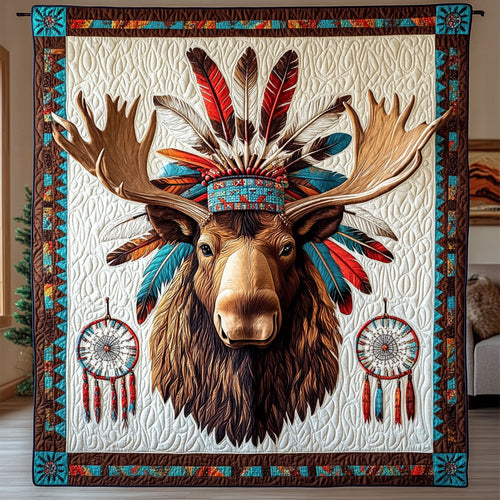 Native Moose WY1108022CL Quilt