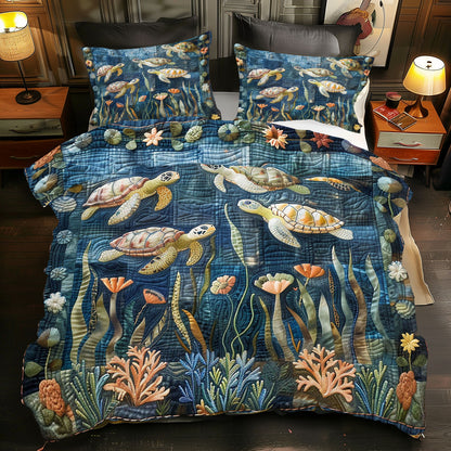 Sea Turtle WJ0512047CL Duvet Cover Set