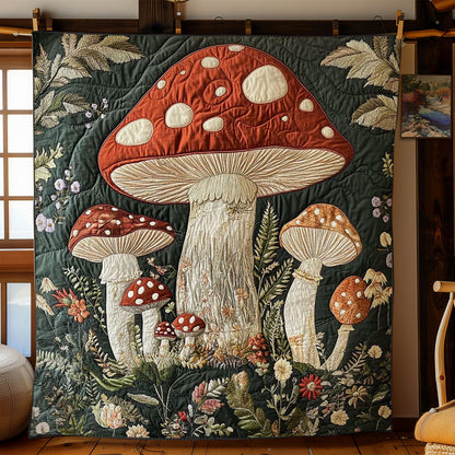 Mushroom Dreams WN2403069CL Quilt