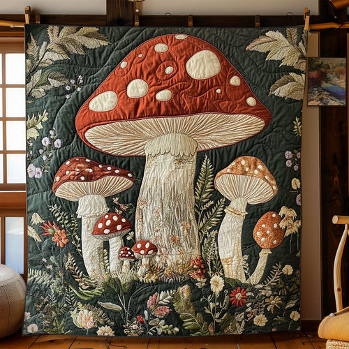 Mushroom Dreams WN2403069CL Quilt