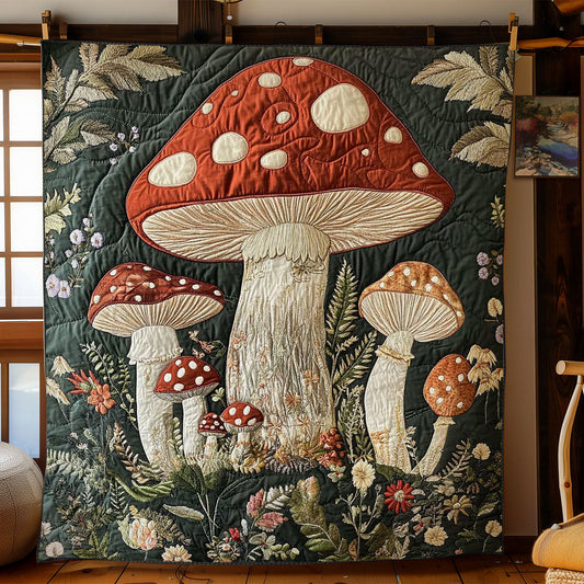 Mushroom Dreams WN2403069CL Quilt