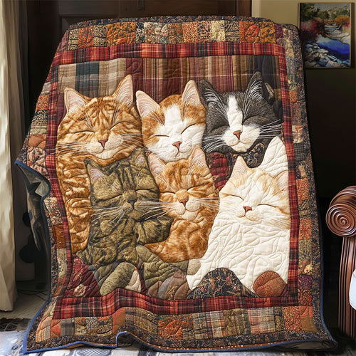 Warmy Chubby Cat WP0302005CL Quilt