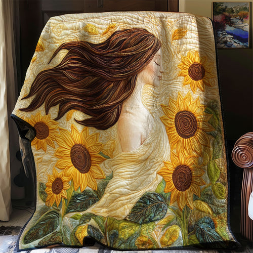 Sunflower Breeze WJ1802020CL Quilt