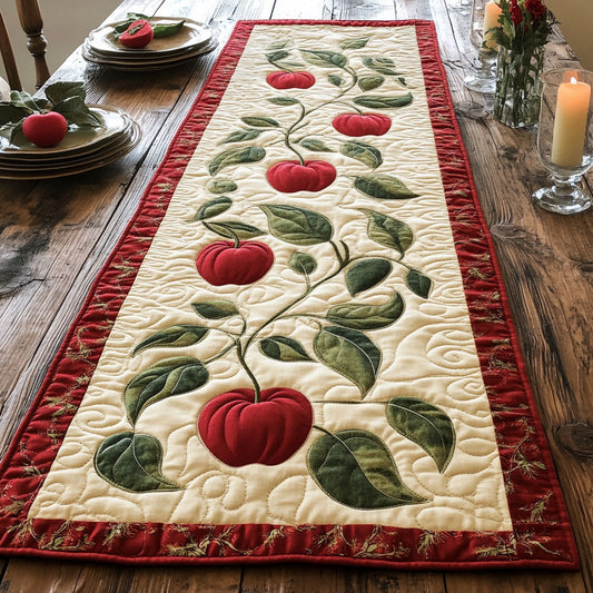 Apple Tree CW2205407CL Quilted Table Runner