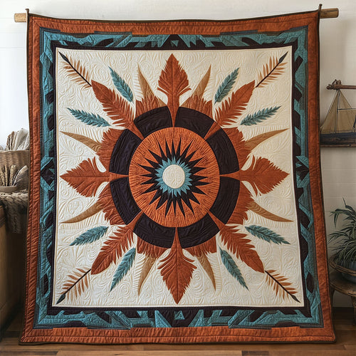 Native Wolf Flame WN1407074CL Quilt