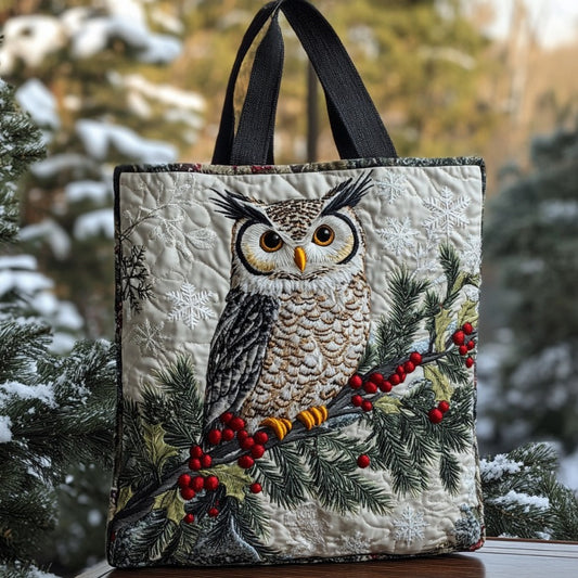 Silent Winter XR0710014CL Quilted Tote Bag