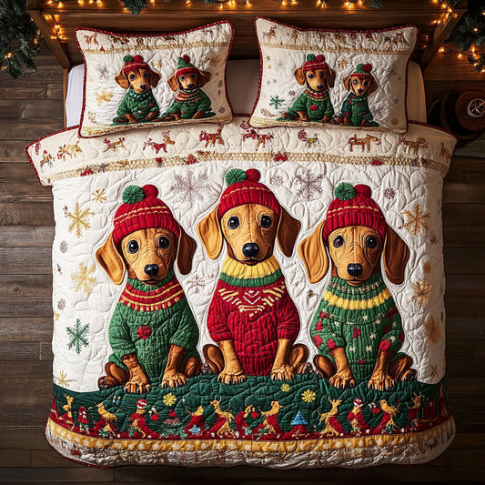 Cozy Danchshund CP2006025CL Duvet Cover Set