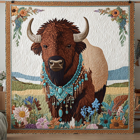 Wildflower Bison LT2511019CL Quilt