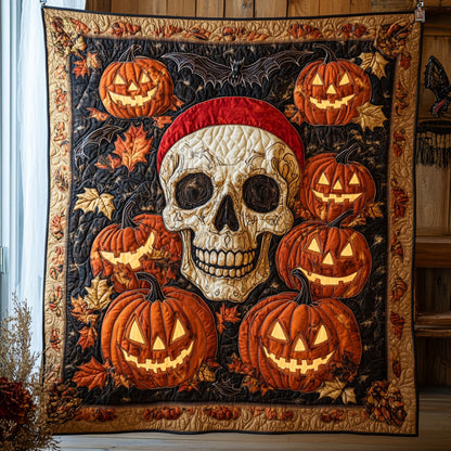 Skull Lantern CW1207037CL Quilt