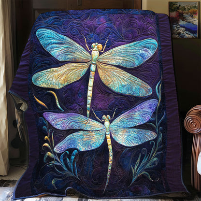Couple Dragonfly WY2103031CL Quilt