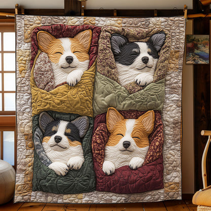 Corgi Pockets CP0512114CL Quilt
