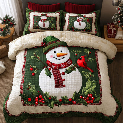 Winter Wonderland Snowman WN2509086CL Duvet Cover Set