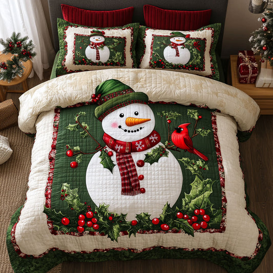 Winter Wonderland Snowman WN2509086CL Duvet Cover Set
