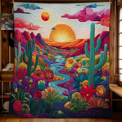 Desert In Sunset WY3112007CL Quilt
